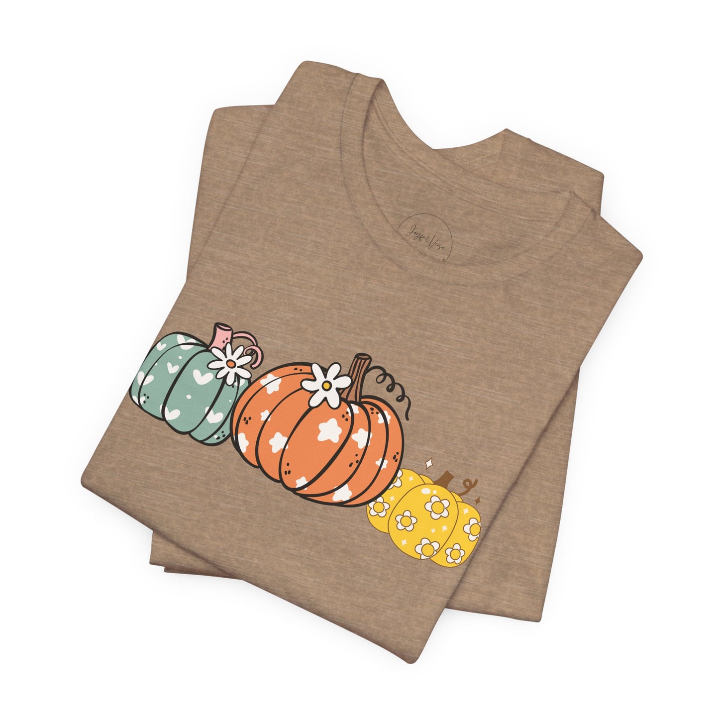 Pumpkin Patch Tee (DARK GREY HEATHER) - Fall Vibes, Halloween Shirt, Autumn Fashion, Unisex Tee, Seasonal Apparel