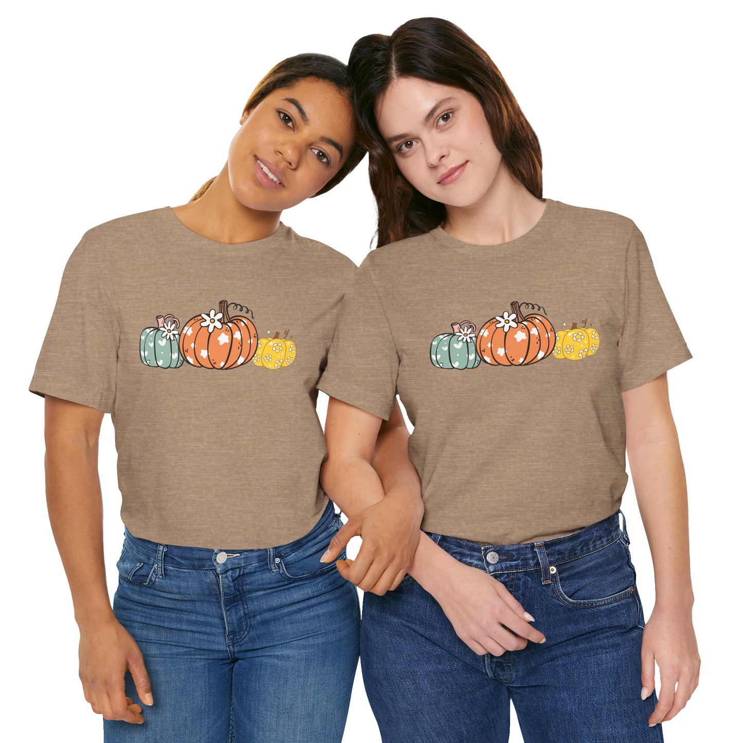 Pumpkin Patch Tee (DARK GREY HEATHER) - Fall Vibes, Halloween Shirt, Autumn Fashion, Unisex Tee, Seasonal Apparel