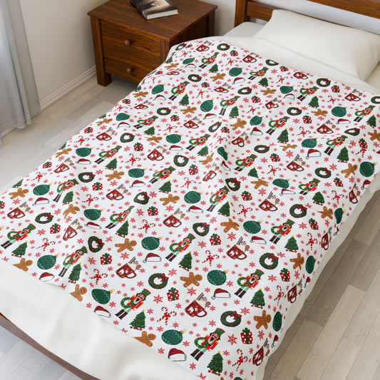 Cozy Holiday Blanket (V1), Warm Throw for Christmas Decor, Festive Gift for Winter Celebrations, Soft Blanket for [...]